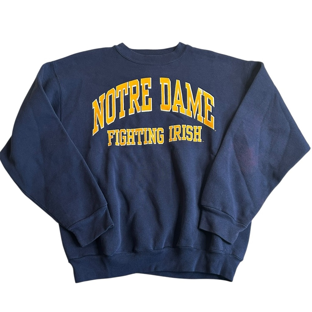 Vintage Champion McGill University Sweatshirt‎ Navy Blue Made in USA Size Large